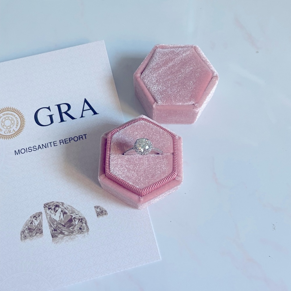 Moissanite Ring
